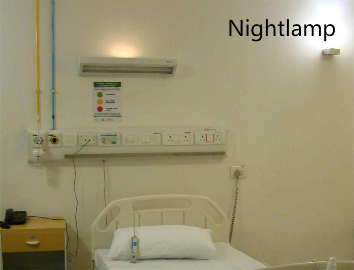 9070L Patient Bed lamp Nightlamp