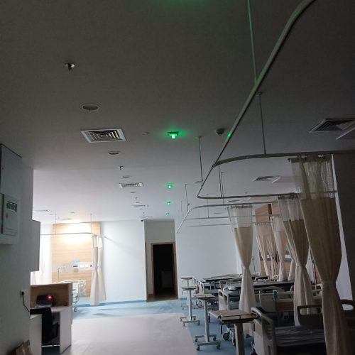 2014B Door Display Units on ICU ceiling areas