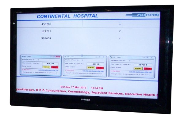 2020 OPD-QMS LED TV Main Display Unit