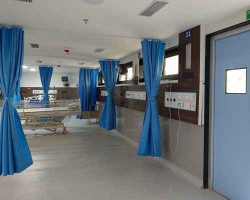 9060X Concealed Bed-Head Panels in a General Ward 2