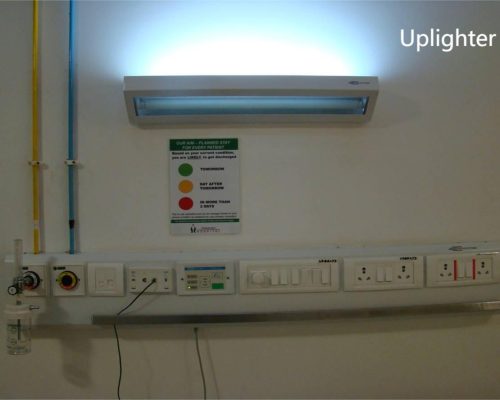 9070L Patient Bed Lamp Uplighter