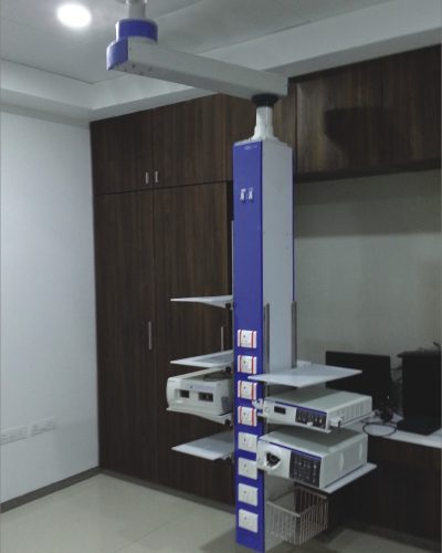 9080D OT Pendant Single Arm with Shelf